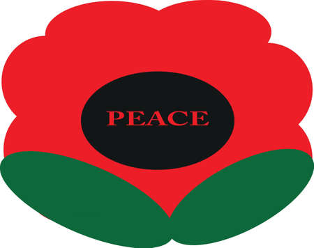 a poppy illustrationのイラスト素材