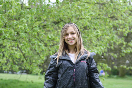 girl in the park