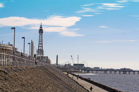 blackpool towerの写真素材
