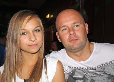 stunning father and daughterの写真素材