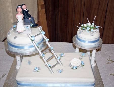 wedding cakeの写真素材