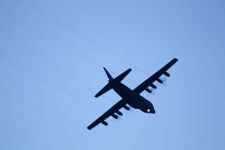 aeroplane in the skyの写真素材