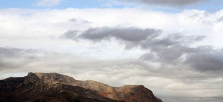 mountains in benidormの写真素材