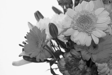 pretty bunch of flowers の写真素材