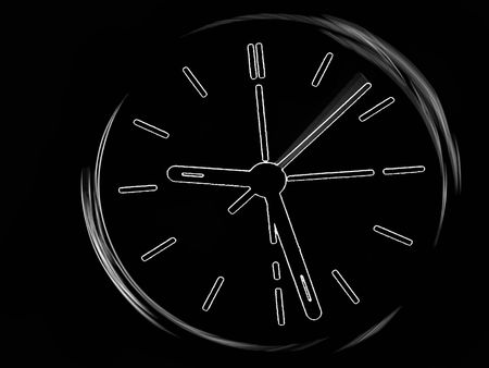 Abstract clock backgroundの写真素材