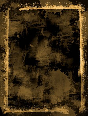 Computer designed grunge border and backgroundの写真素材