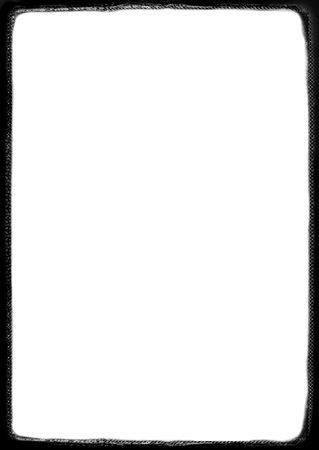 Computer designed grunge  borderの写真素材