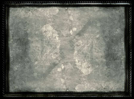 Computer designed grunge border and aged textured backgroundの写真素材