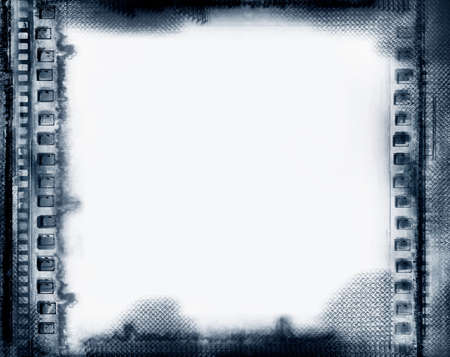 Computer designed highly detailed grunge textured border with space for your text or imageの写真素材
