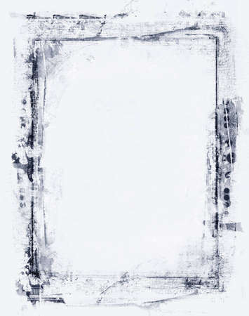Computer designed highly detailed grunge borderの写真素材