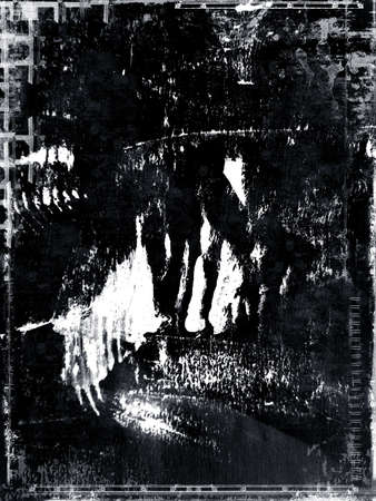 Computer designed highly detailed grunge textured abstract backgroundの写真素材