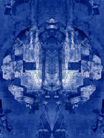 Computer designed highly detailed grunge textured background - collageの写真素材