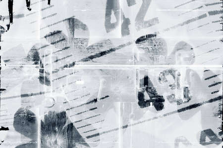 Computer designed highly detailed  textured collage. Great grunge element or background layer for your projects.  の写真素材