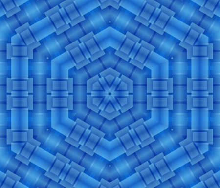 Computer designed modern blue abstract style backgroundの写真素材