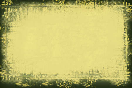 Computer designed highly detailed grunge textured border and aged textured background . Great grunge element for your projectsの写真素材
