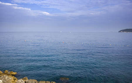 Beautiful  beach on a sunny dayの写真素材