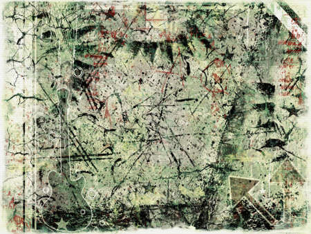 Computer designed highly detailed  grunge textured background.  Nice grunge element for your projectsの写真素材