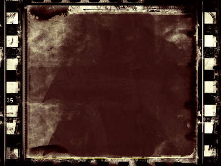 Computer designed highly detailed film frame with space for your text or image.Nice grunge element...