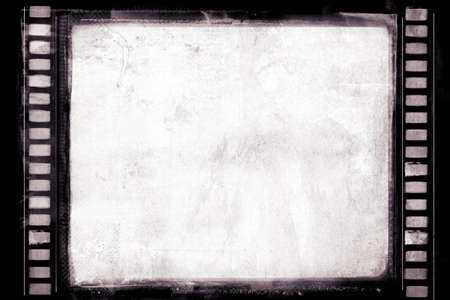 Computer designed highly detailed film frame with space for your text or image.Nice grunge element for your projectsの写真素材