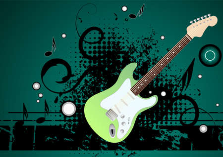 Editable modern grunge music background with space for your textのイラスト素材