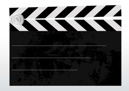 Editable background - old grungy textured clapboard with space for your textのイラスト素材