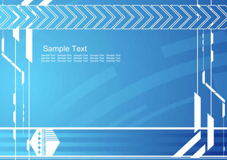 Editable abstract techno style background with space for your textのイラスト素材