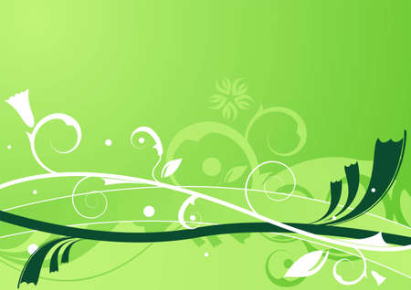 Editable modern grunge floral background with space for your text. More images like this in my portfolioのイラスト素材