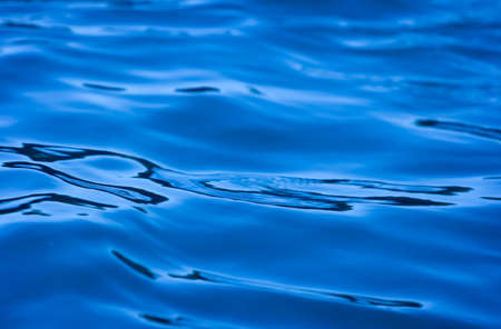 Nice blue water textureの写真素材