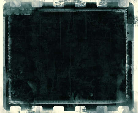 Computer designed highly detailed film frame with space for your text or image.Nice grunge element for your projectsの写真素材
