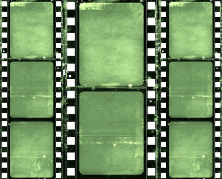 Computer designed highly detailed film frame with space for your text or image.Nice grunge element for your projectsの写真素材