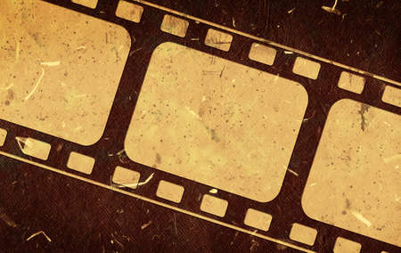 Computer designed highly detailed film frame with space for your text or image.Nice grunge element for your projectsの写真素材