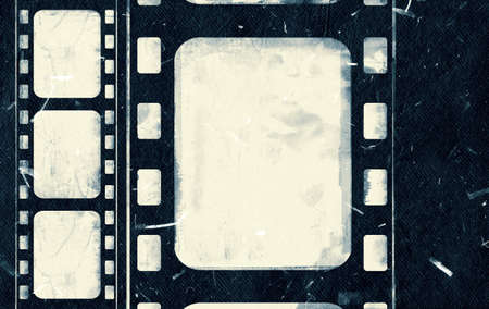 Computer designed highly detailed film frame with space for your text or image.Nice grunge element for your projectsの写真素材