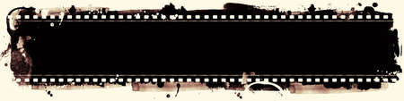 Computer designed highly detailed film frame with space for your text or image.Nice grunge element for your projectsの写真素材