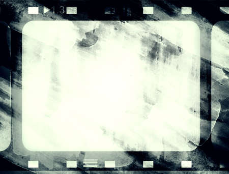 Computer designed highly detailed film frame with space for your text or image.Nice grunge element for your projectsの写真素材