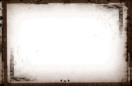 Computer designed highly detailed grunge border with space for your text or image. Great grunge layer for your projects.の写真素材