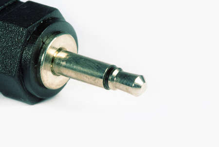 Cable with audio headphone plug