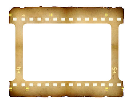 Computer designed highly detailed film frame with space for your text or image.Nice grunge element for your projectsの写真素材