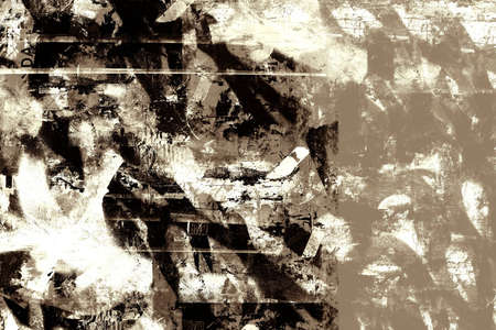 Computer designed highly detailed grunge textured background - collage. Nice grunge element for your projects. More images like this in my portfolioの写真素材