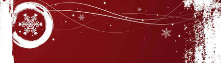 Editable vector Christmas background with space for your textのイラスト素材