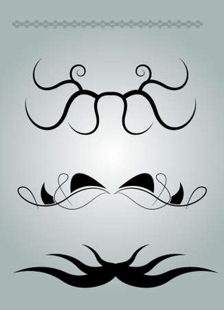 Editable vector design elements for your projects (individual objects). More images like this in my portfolio.のイラスト素材