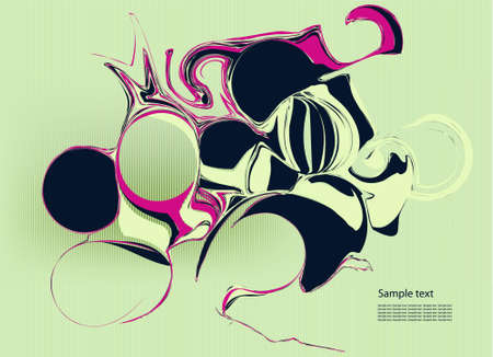 Editable Retro style   abstract background with space for your text.のイラスト素材