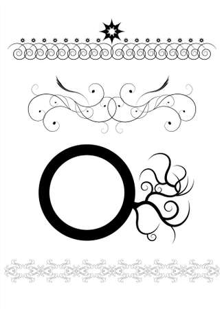  design elements for your projects (individual objects). More images like this in my portfolio.のイラスト素材