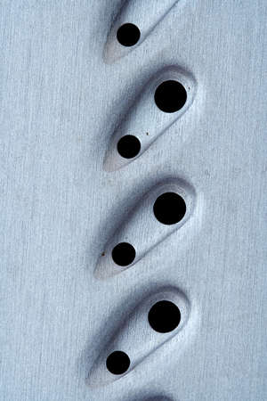 Shiny metal texture close up photoの写真素材