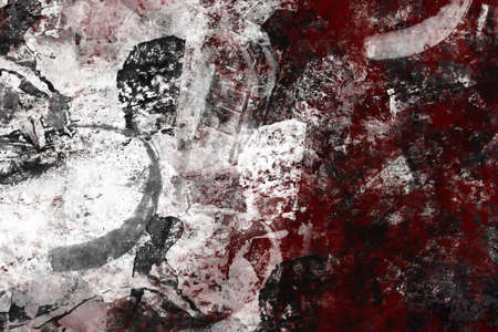 Computer designed highly detailed grunge abstract textured collage. Nice background for your projects.の写真素材