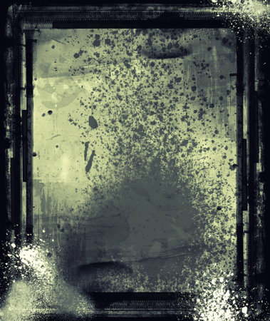 Highly detailed grunge frame  with space for your text or image  Great grunge layer for your projects の写真素材