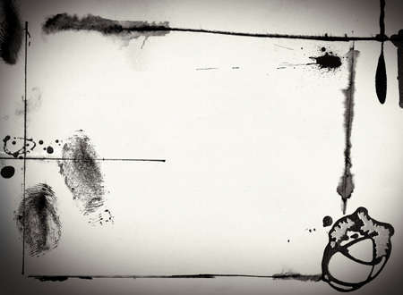 Highly detailed grunge frame  with space for your text or image. Great grunge layer for your projects.の写真素材