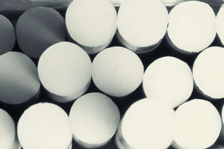 Pack of cigarettes,close-up retro toned photo の写真素材