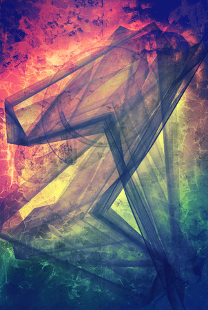 Highly detailed grunge abstract textured collage design ,background or texture with space for your textの写真素材