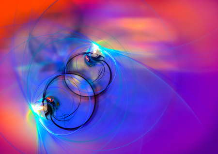 Modern abstract background design with space for your text. Suitable for spiritual,science,music, art and technology projects.の写真素材