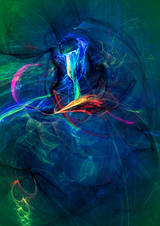 Modern abstract background design with space for your text. Suitable for spiritual,science,music, art and technology projects.の写真素材